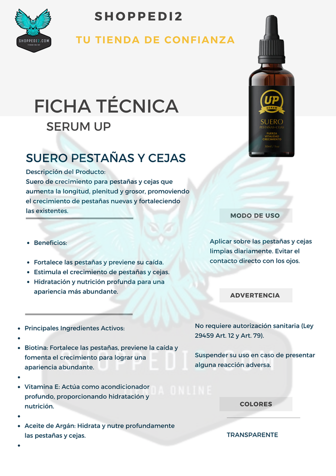 serun de cejas y pestañas